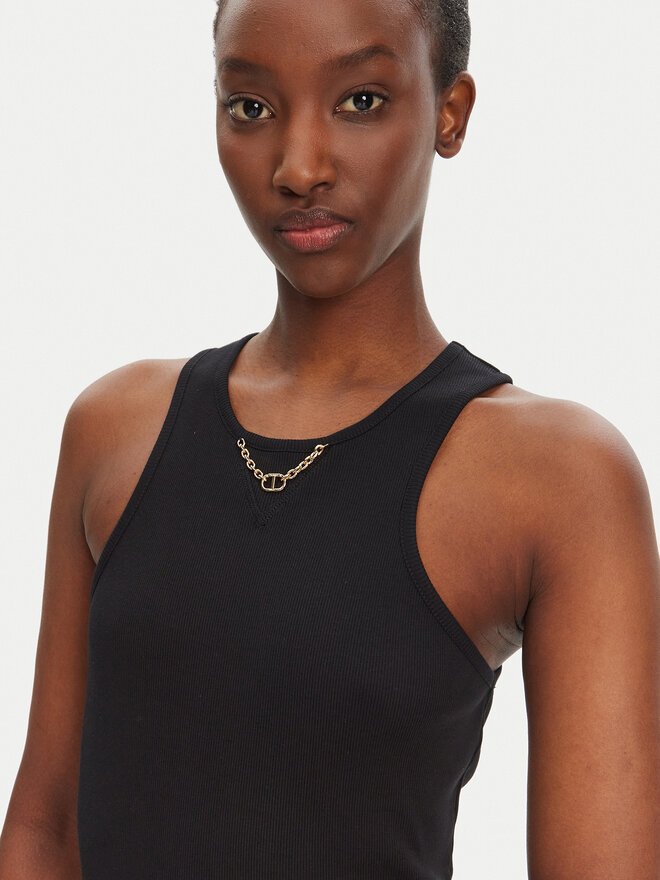 TWINSET TWINSET Top 251TT2400 Schwarz Slim Fit