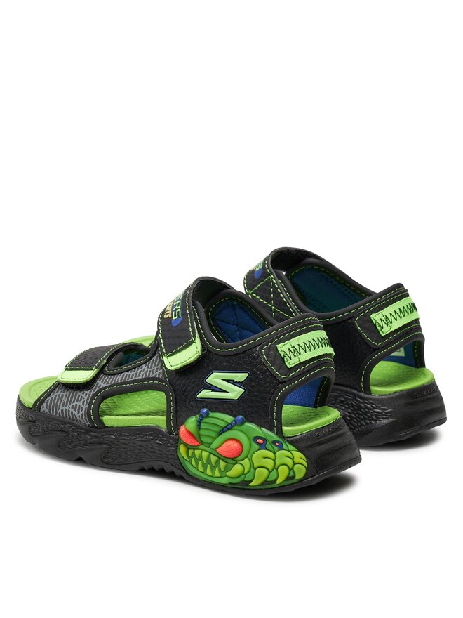 Skechers Σανδάλια Skechers Creature-Splash- 400614L/BKLM Μαύρο