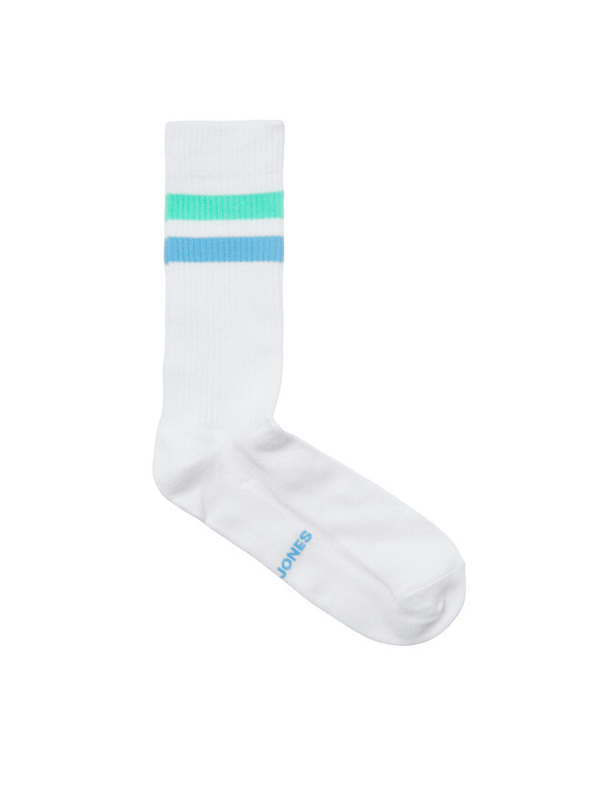 Jack&Jones 5 pares de calcetines altos para hombre Jack&Jones Tirana 12277074 Blanco