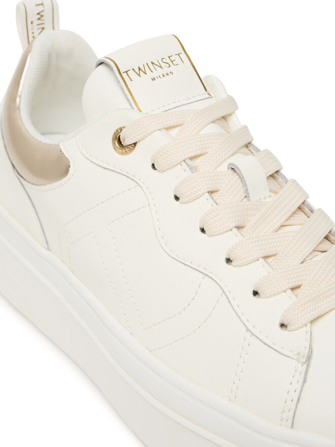 TWINSET Снікерcи TWINSET 252TCP024 Білий