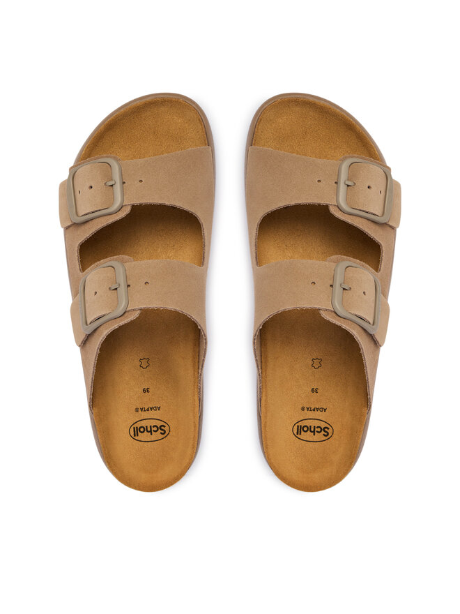 Scholl Шльопанці Scholl Noelle Chunky F01218 Бежевий