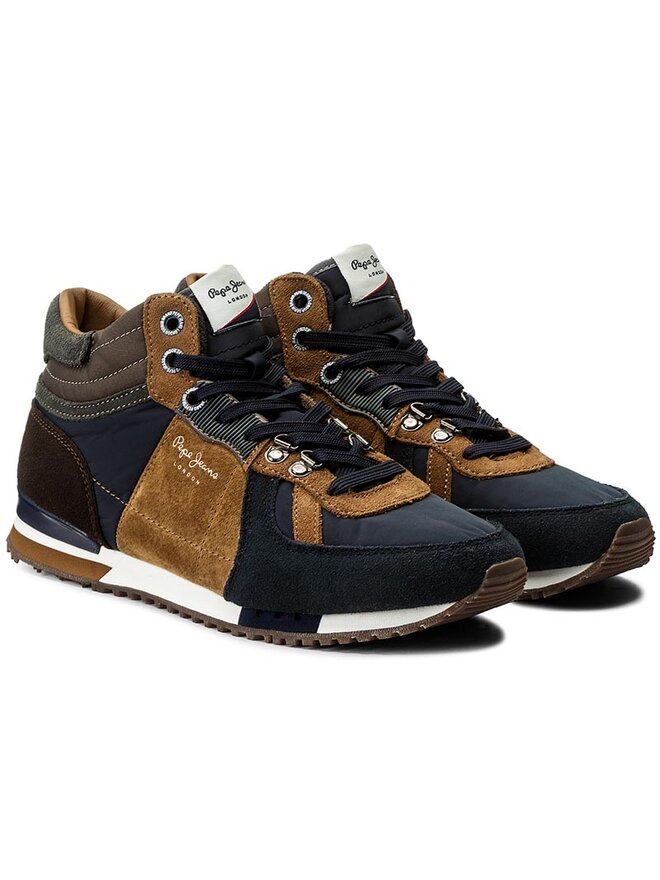 Pepe Jeans Черевики Pepe Jeans Tinker West Boot PMS30391 Cиній