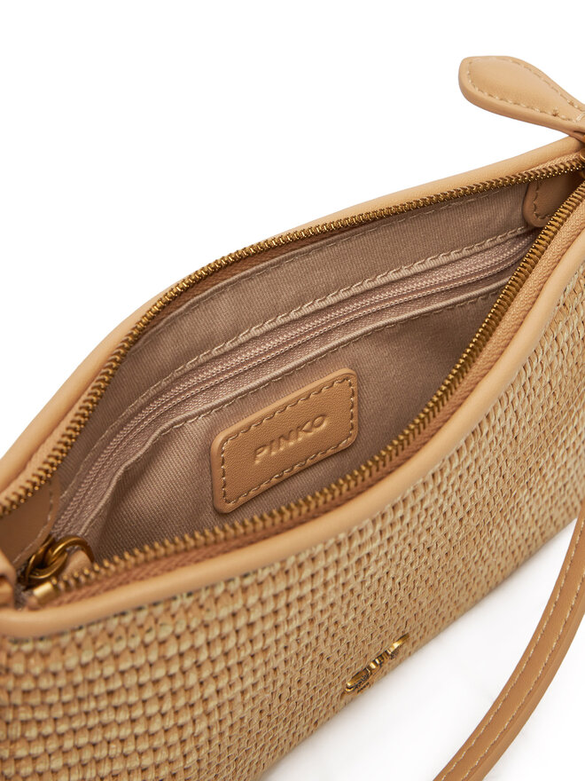 PINKO Torebka PINKO Flat Horizontal Mini PE 25 PCPL 104277 A2CE Złoty
