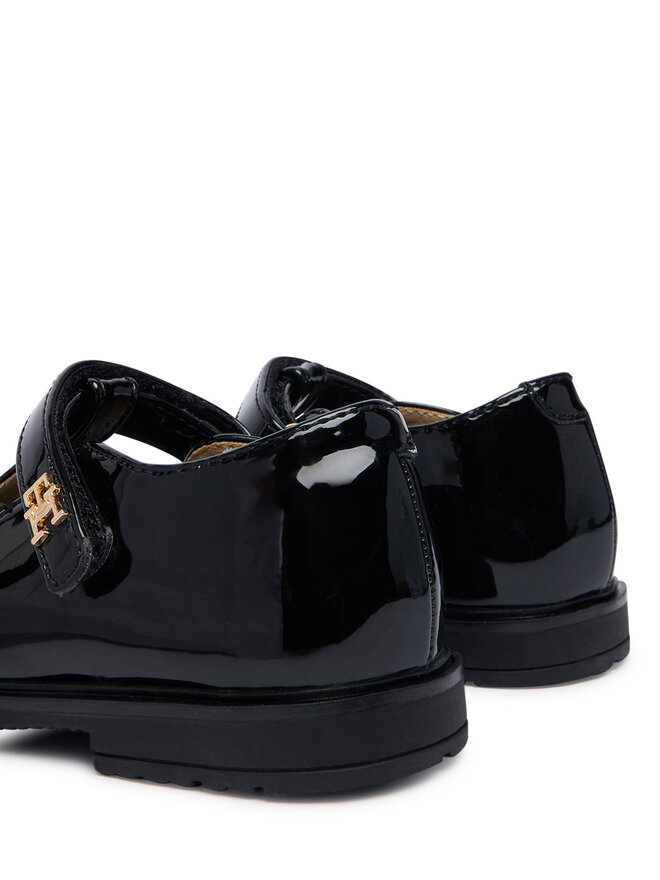 Tommy Hilfiger Halbschuhe Tommy Hilfiger Low Cut Shoe T1A4-35126-0774 Schwarz