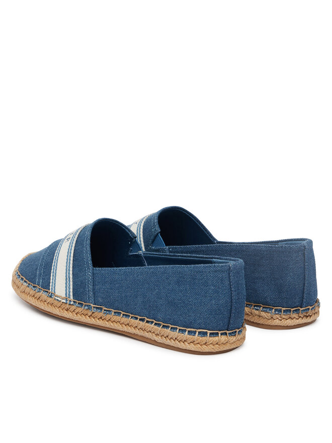 Tommy Hilfiger Espadrilles Tommy Hilfiger Hilfiger Webbing Espadrille FW0FW09334 Blau