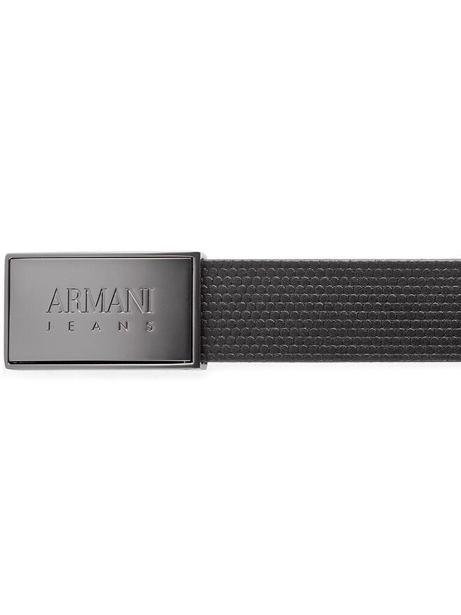 Armani Jeans Чоловічий ремінь Armani Jeans 931096 7A800 00822 Чорний