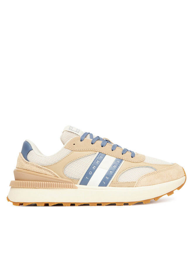 Tommy Jeans Снікерcи Tommy Jeans Tjm Technical Runner Ess EM0EM01537 Бежевий