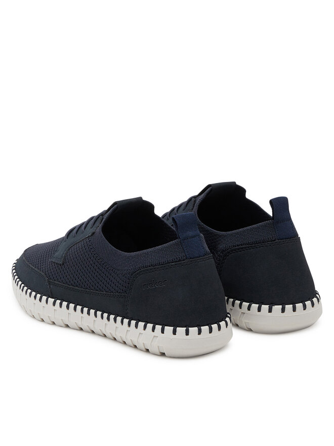 Rieker Sneakersy Rieker B2953-14 Tmavomodrá