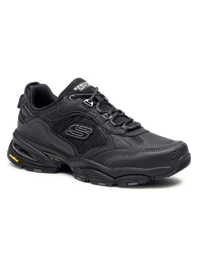 Black sketchers sneakers clearance