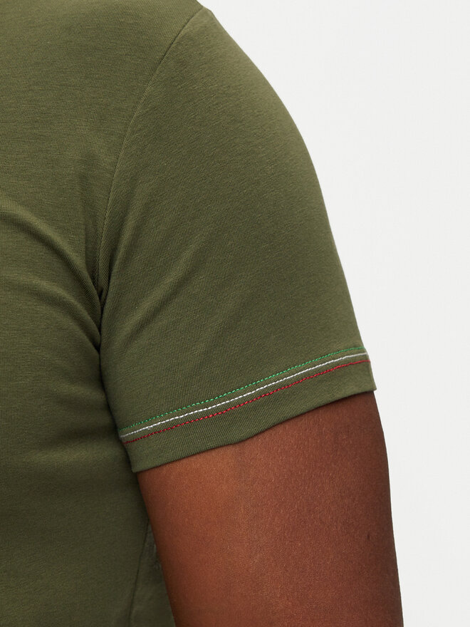 Aeronautica Militare Aeronautica Militare T-Shirt AM1UTI004 Grün Slim Fit