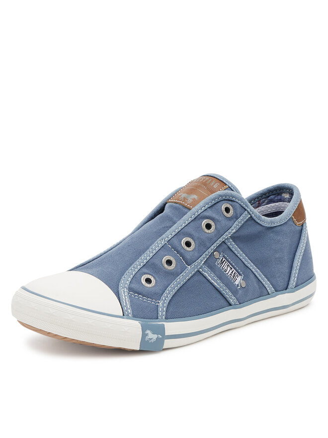 Mustang Sneakers aus Stoff Mustang 1099-409 Blau