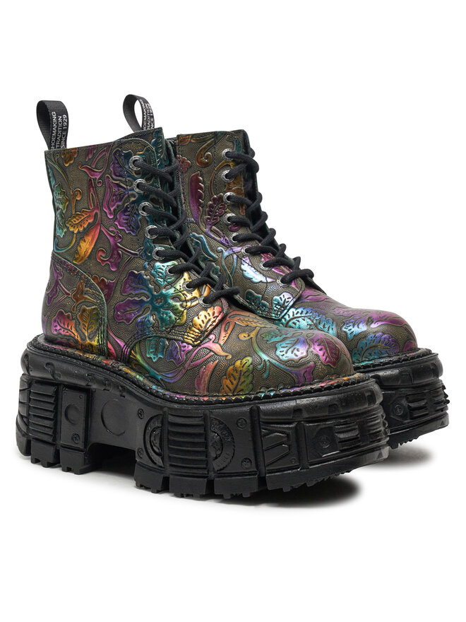 NEW ROCK Αρβύλες NEW ROCK M-MILI084C-S21 Έγχρωμο