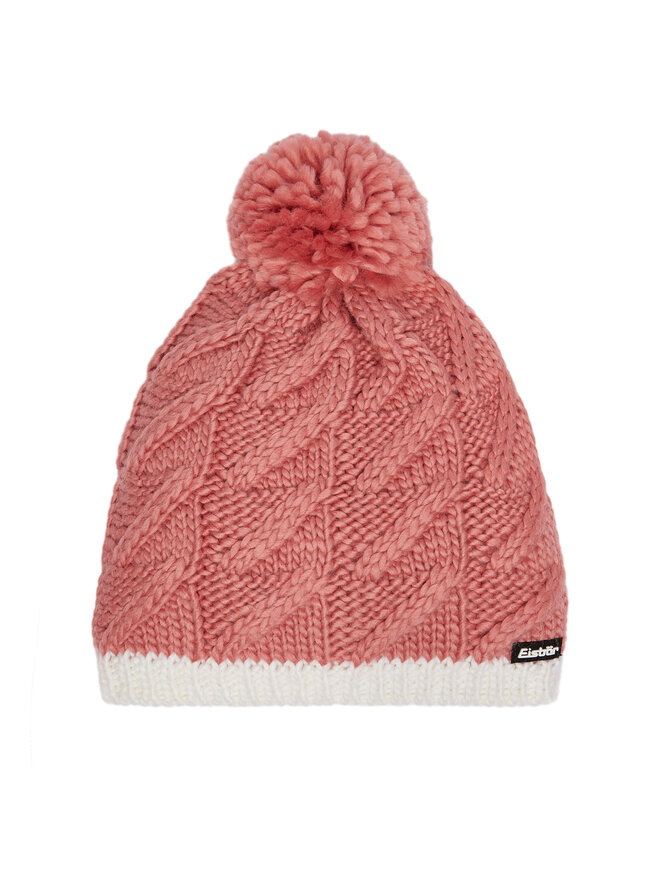 Eisbär Kapa Eisbär Asteria Pompon 77075 450 Rdeča