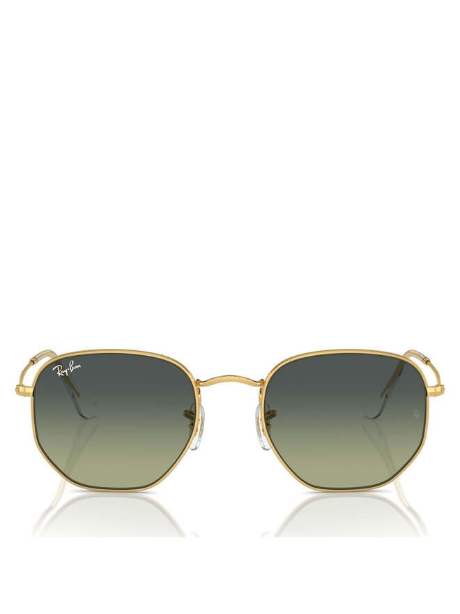 Ray-Ban Okulary przeciwsłoneczne Ray-Ban Hexagonal 0RB3548 001/BH Złoty