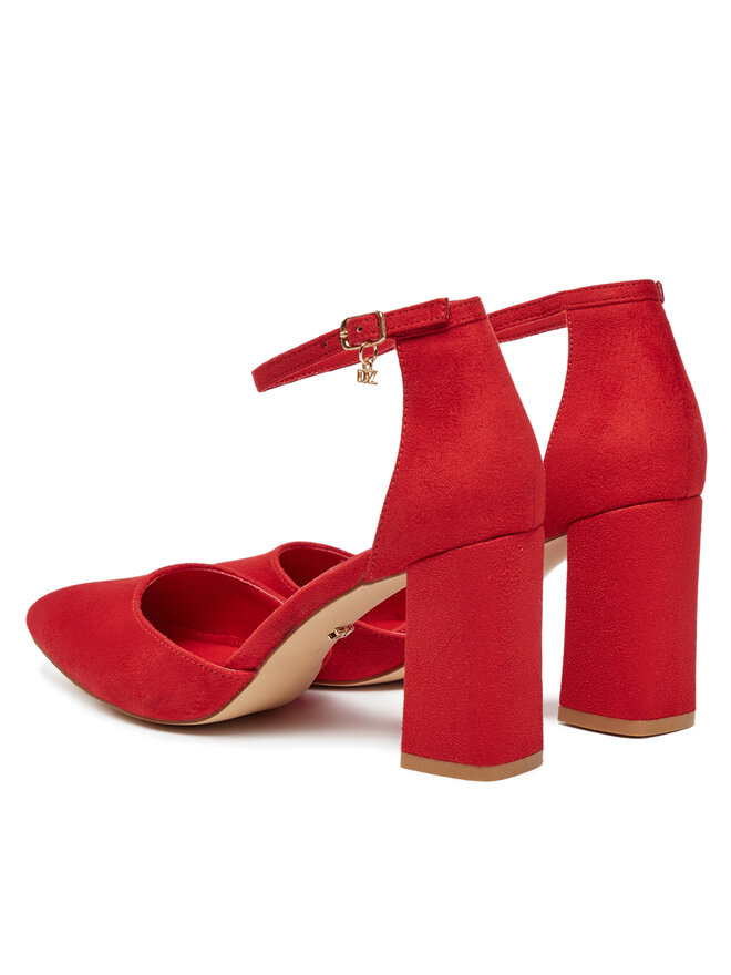 DeeZee Pantofi pumps DeeZee DF-82616-85-35621 Roșu