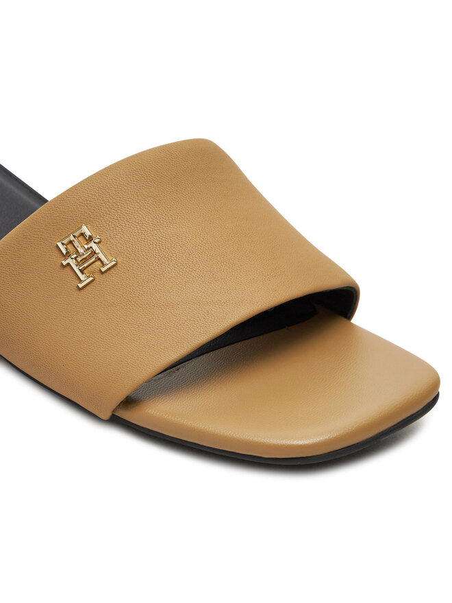 Tommy Hilfiger Ciabatte Tommy Hilfiger Th Flat Sandal FW0FW08290 Cachi