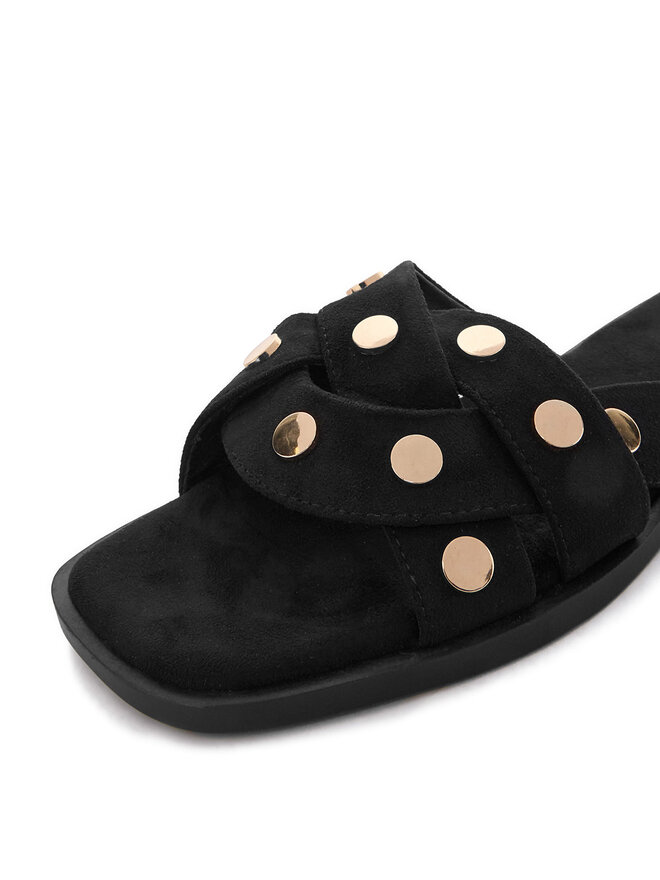 DeeZee Pantoletten DeeZee CEO-HY2650-4 Schwarz