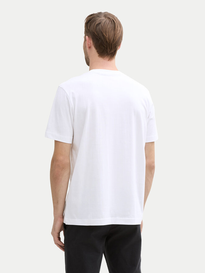 Tom Tailor Tom Tailor Camiseta 1045773 Blanco Regular Fit