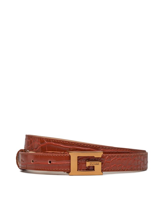 Guess Dámsky opasok Guess Sestri (CX) Belts BW9067 P4120 Hnedá