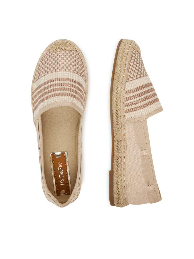 DeeZee Espadrile DeeZee LE601-139 Bej