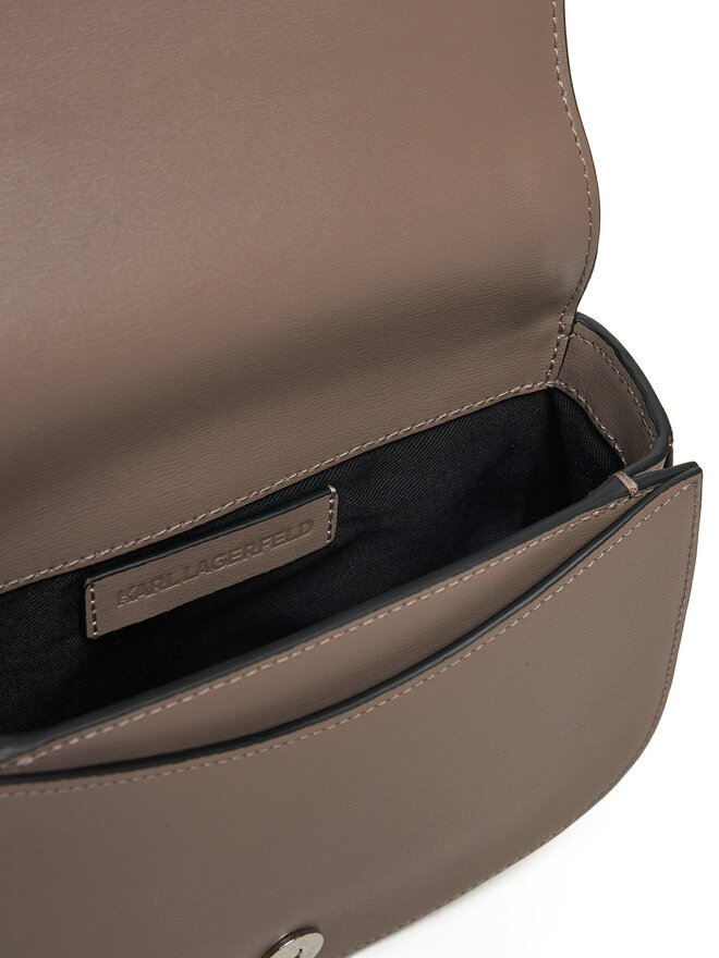 KARL LAGERFELD Ročna torba KARL LAGERFELD A1W30408 Siva