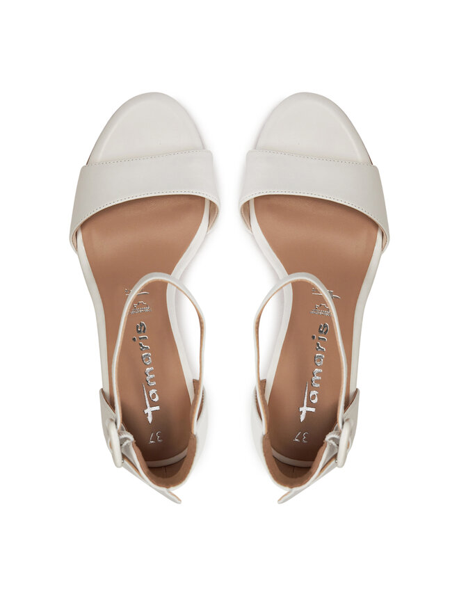 Tamaris Sandały Tamaris 1-28326-42 Biały