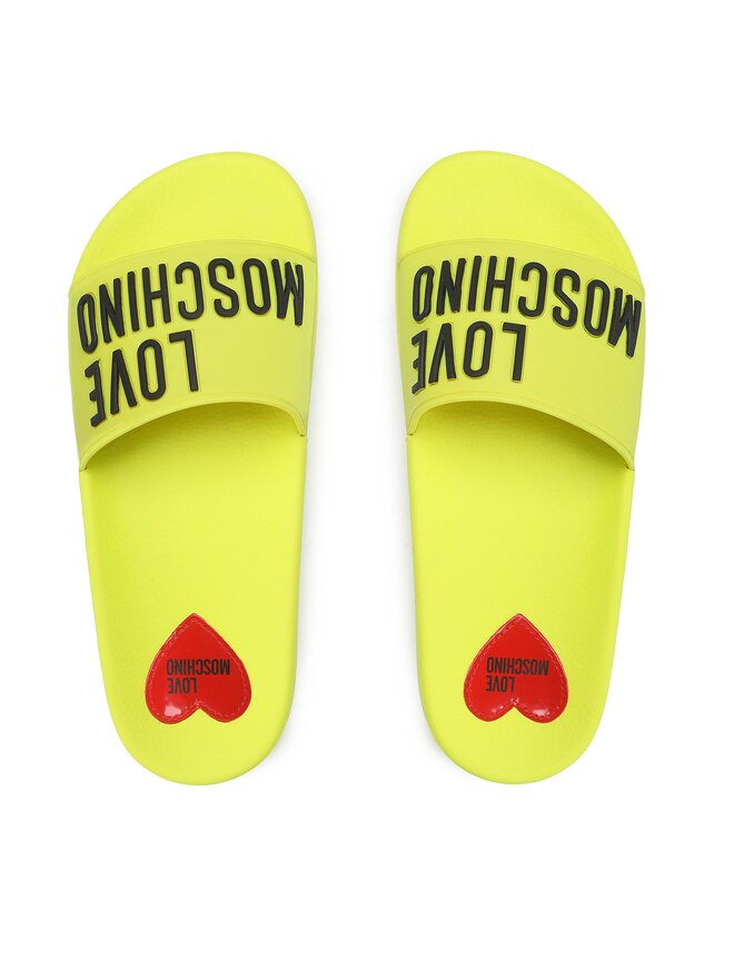 LOVE MOSCHINO Παντόφλες LOVE MOSCHINO JA28052G1GI13400 Κίτρινο