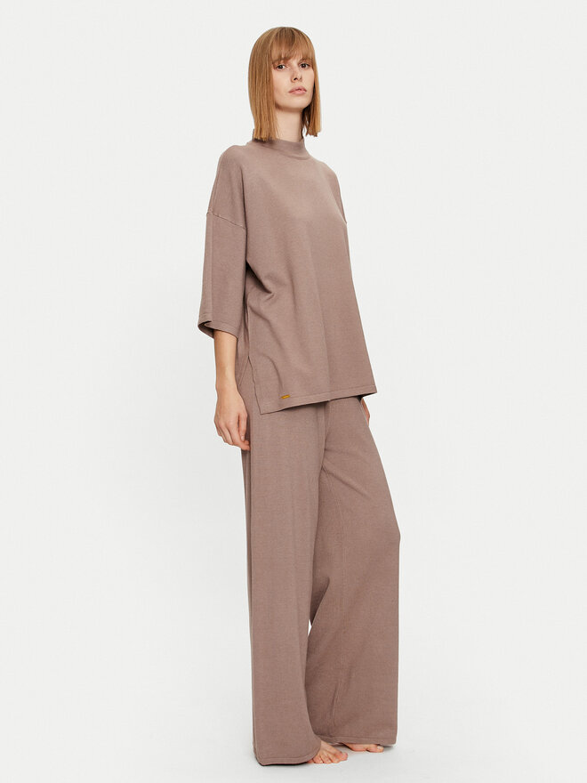 Selmark Selmark Pyjama Tricot P7776 Beige Regular Fit