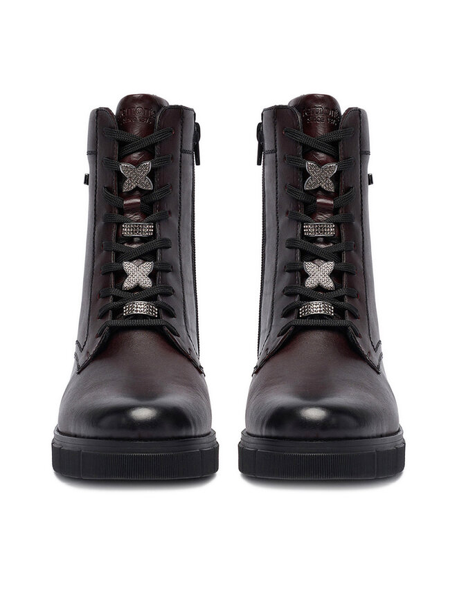 Remonte Schnürschuhe Remonte CEO-D2S73-35 Dunkelrot