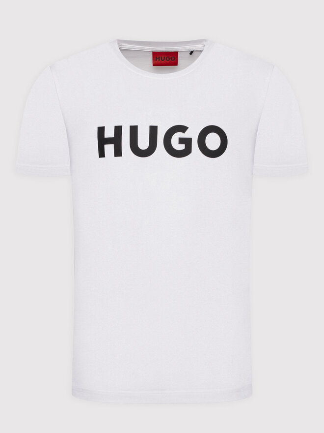 HUGO Hugo Футболка Dulivio 50467556 Білий Regular Fit