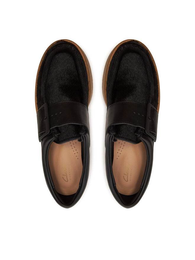 Clarks Туфлі Clarks Linoso Monk 26178678 Чорний