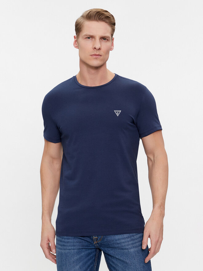 Guess Guess 2 marškinėlių komplektas U97G02 KCD31 Tamsiai mėlyna Regular Fit