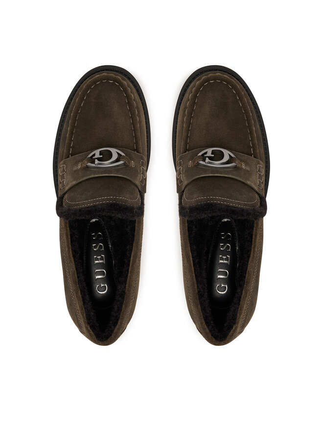 Guess Loafers Guess FLFYKY SUE14 Πράσινο