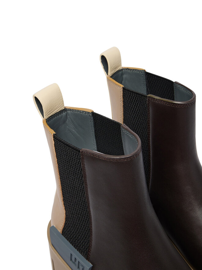 United Nude Stiefeletten United Nude Grip Chelsea LO V 1103216116 Dunkelbraun