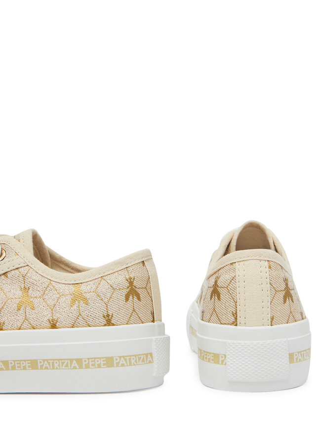 Patrizia Pepe Sneakers aus Stoff Patrizia Pepe PPJ311.27 S Beige