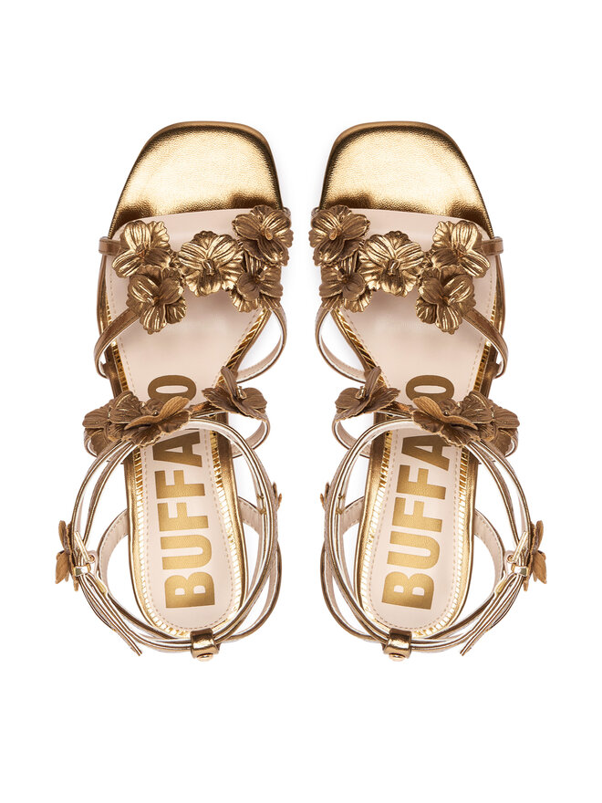 Buffalo Sandalen Buffalo June Mss Blossom 16319 Goldfarben