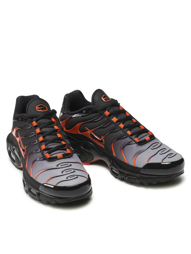 nike air max plus team orange iron grey
