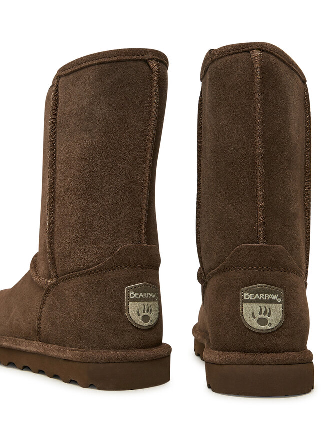 Bearpaw Μπότες Χιονιού Bearpaw Elle Short 1962W Καφέ