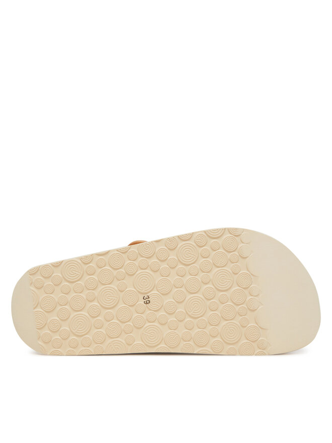 Genuins Papucs Genuins Hawaii Raffia G106361 Bézs