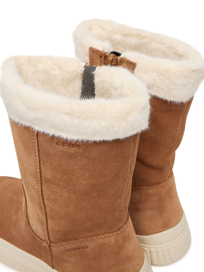 Geox Stiefel Geox J Laquinny Wpf J56NFB 00022 C6627 D Braun
