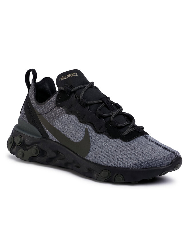 Sneakers Nike React Element 55 BQ6166 010 Grau eschuhe