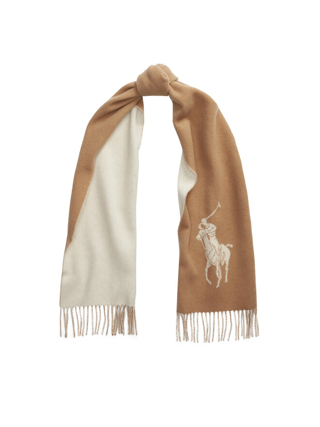 Polo Ralph Lauren Šál Polo Ralph Lauren 455954331003 Hnědá