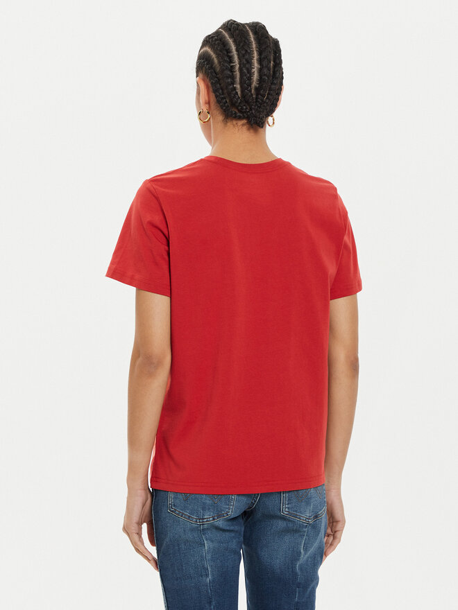 Wrangler Wrangler Póló Graphic 112356431 Piros Regular Fit