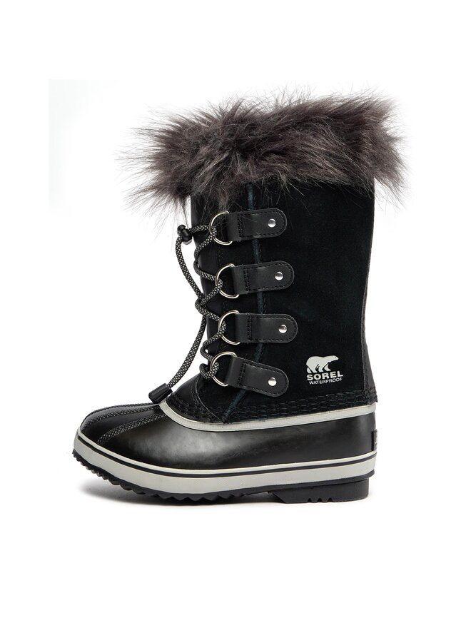 Sorel Śniegowce Sorel Youth Joan Of Arctic™ Wp NY1966-013 Czarny