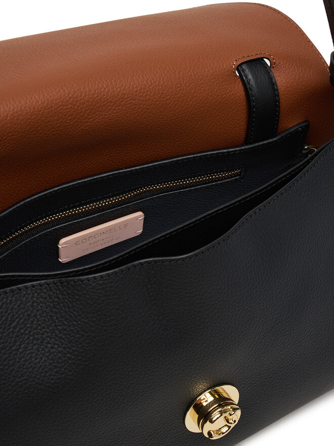 Coccinelle Handtasche Coccinelle TOA Coccinellenikla E1 TOA 18 01 01 Schwarz