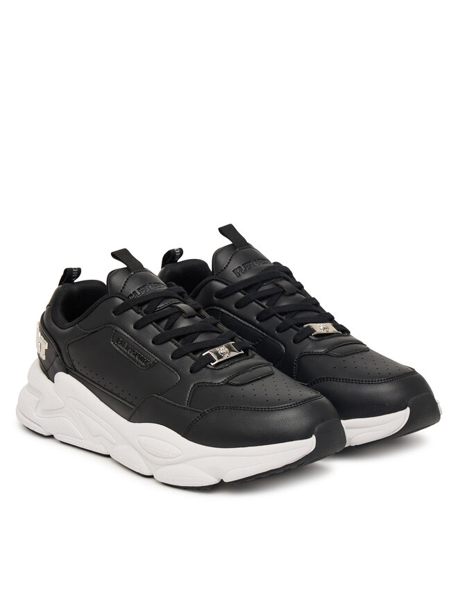 Plein Sport Снікерcи Plein Sport FAES USC0855 SLE004N Чорний