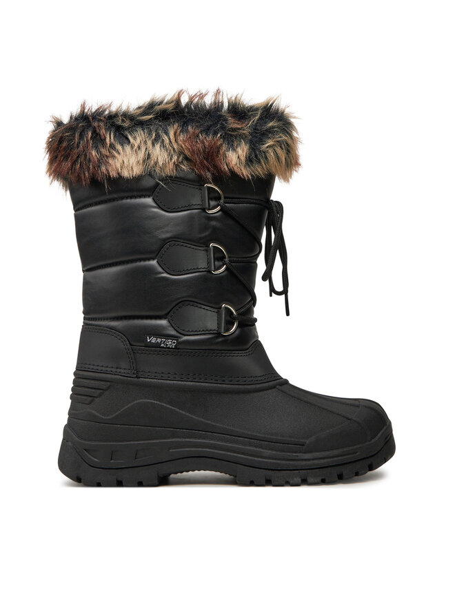 Vertigo Alpes Botas de nieve Vertigo Alpes Nougat Negro