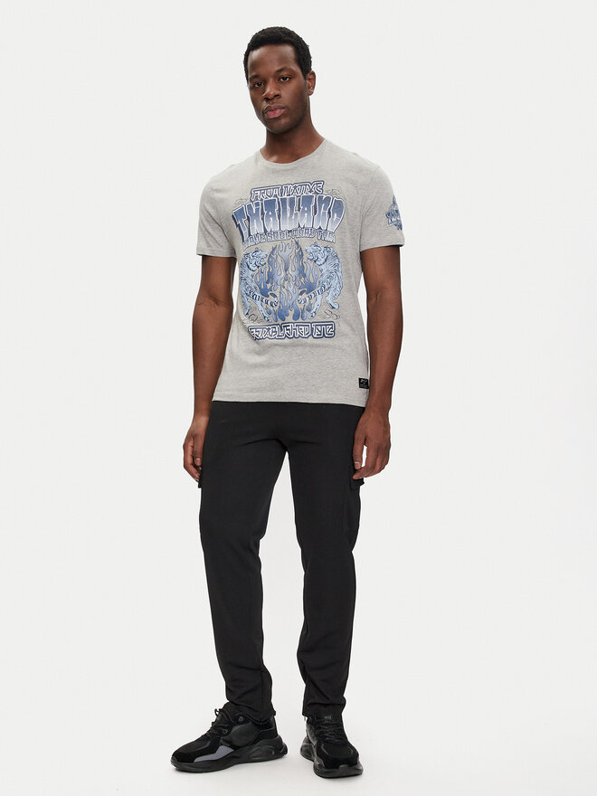 Brave Soul Brave Soul T-Shirt MTS-149SKEN Γκρι Regular Fit