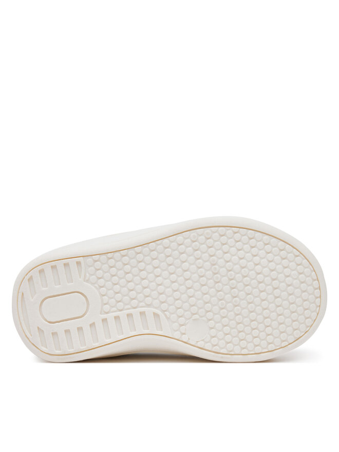 Tommy Hilfiger Sneakersy Tommy Hilfiger Flag Low Cut Velcro Sneaker T1A9-33726-0375 M Écru