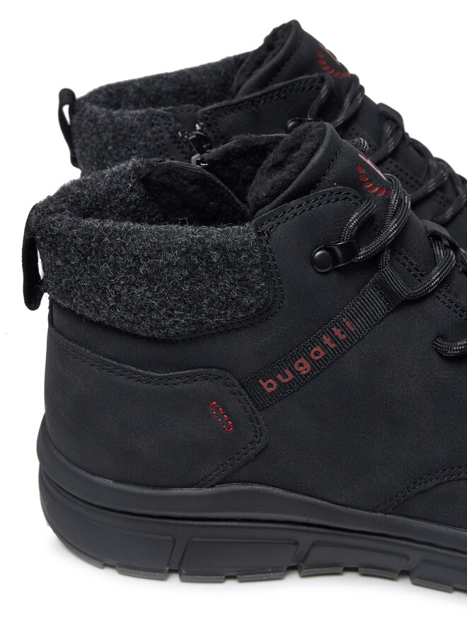 Bugatti Botines planos Bugatti 331-AOS50-5000 Negro